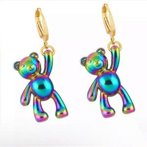 Korean Style Earrings " Rainbowbear" 🧸🧸